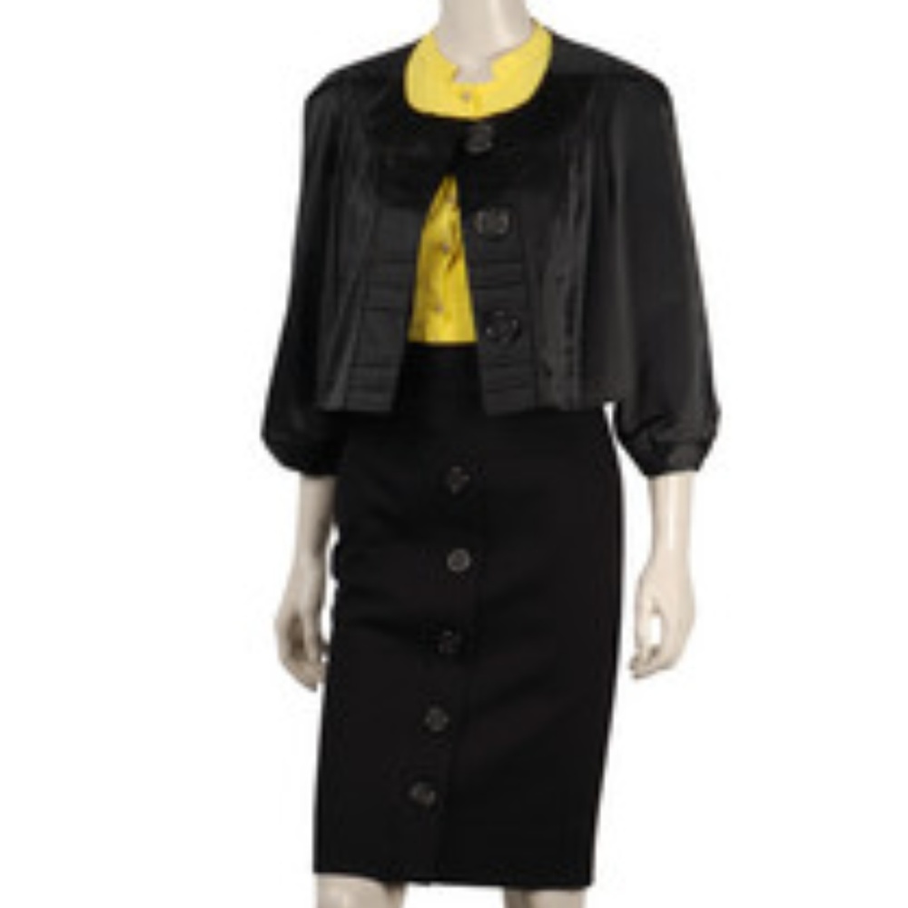 DvF MONA BLACK JACKET - Various - 4, 6, 10